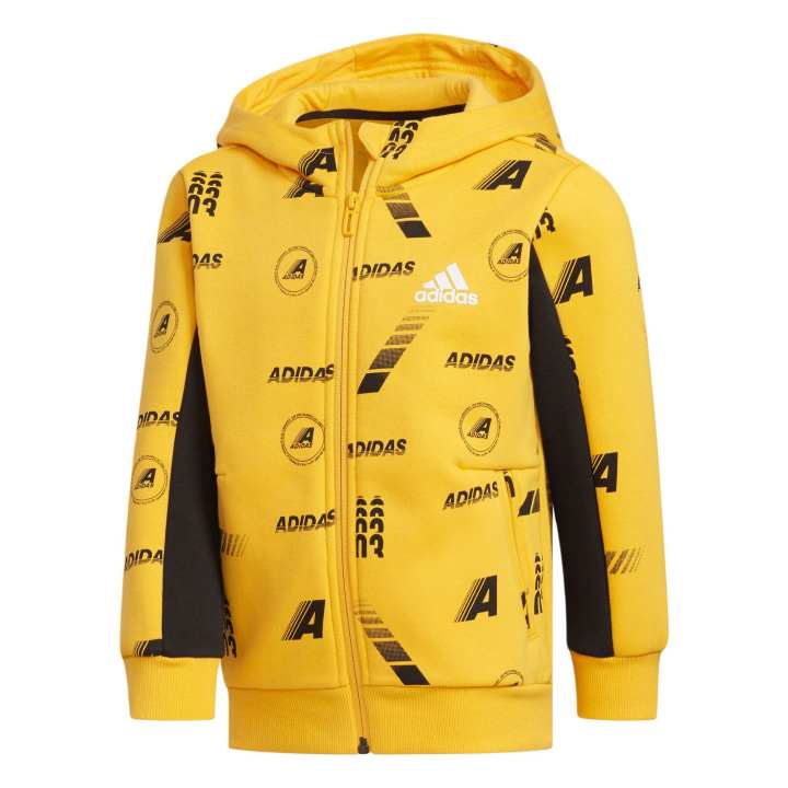 Adidas Adidas Jacket Yellow Children Aged 3 7 Years Old