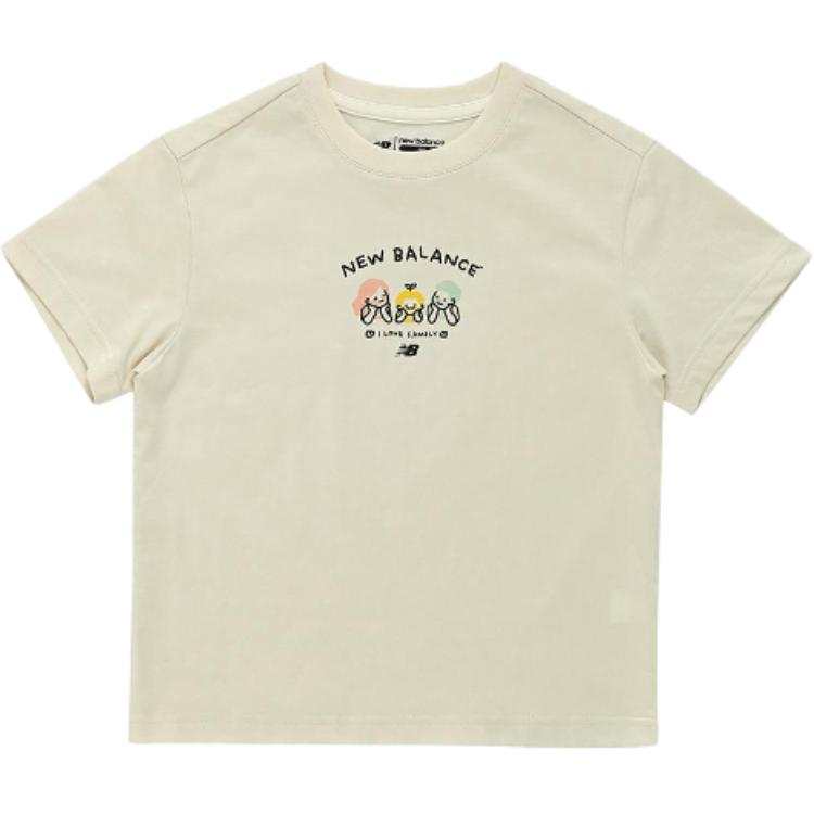 New Balance New Balance Kids T Shirts Crew Neck Moderate