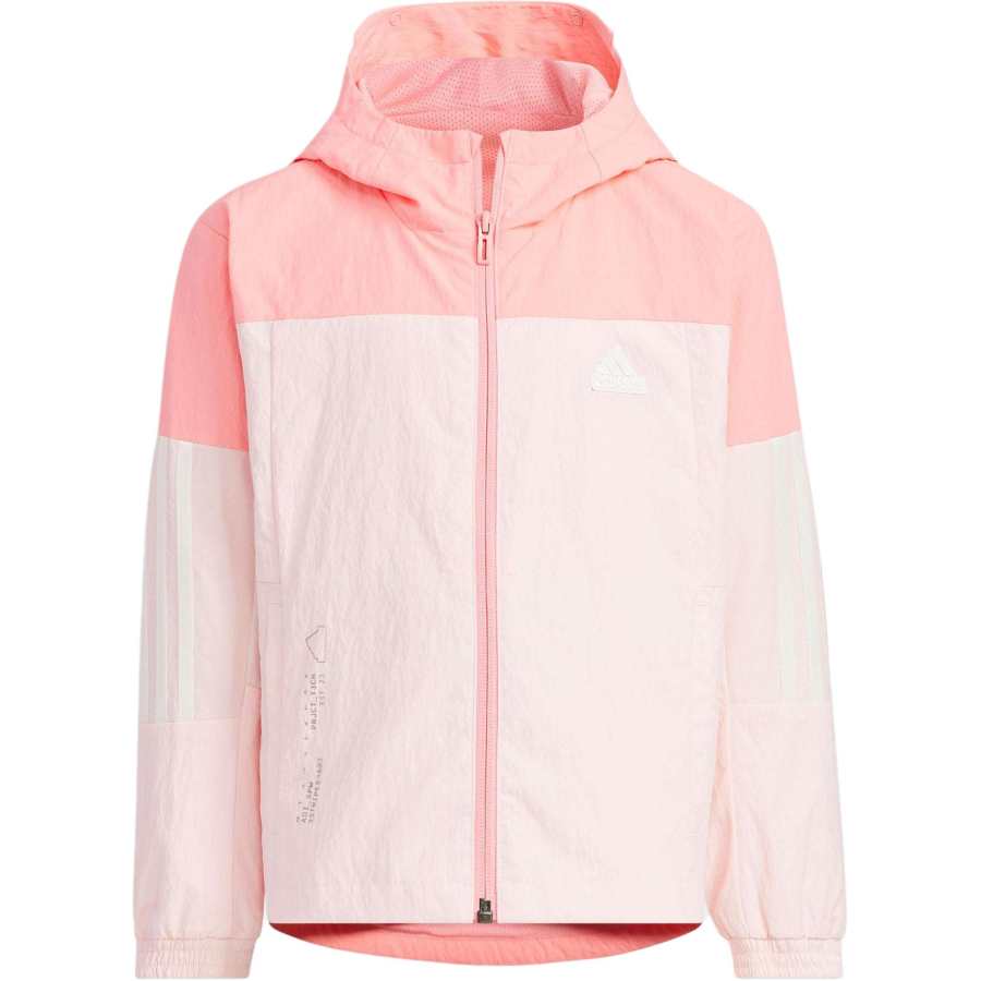 Adidas Adidas Jackets & Coats Sportswear Pink/Light Pink Children Aged 3 7 Years Old
