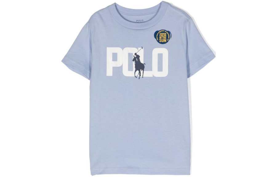 Polo Ralph Lauren T Shirt SS24 Blue Kids'
