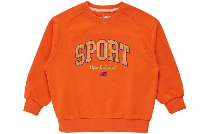 New Balance New Balance Sweatshirt Orange Kids'