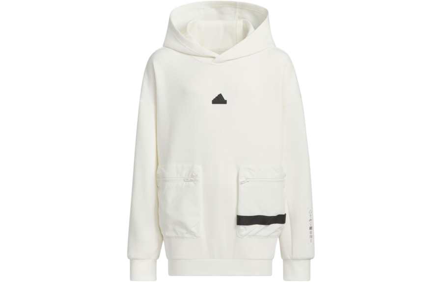 Adidas Adidas Sweatshirt City Escape Aeroready Hoodie Jade White Kids'