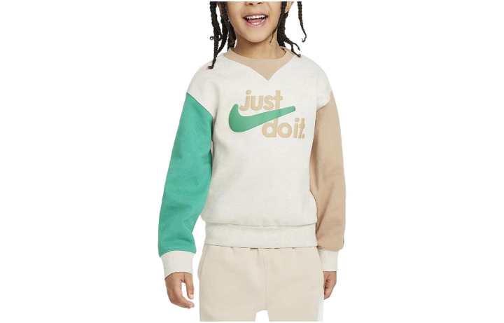 Nike Nike Sweatshirt Color Adjustment Ivory White Kids'