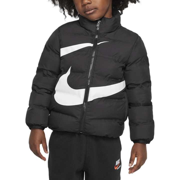 Nike Nike Down Jacket Swoosh Black Children Aged 3 7 Years Old