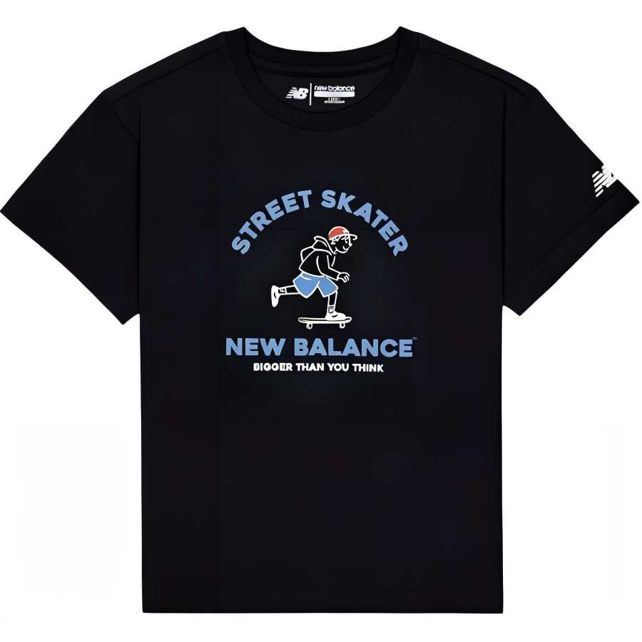 New Balance New Balance T Shirt Black Kids'