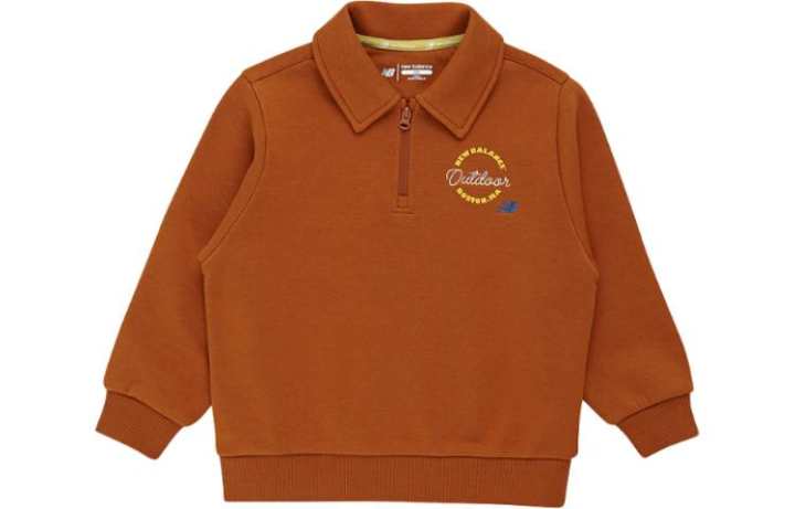 New Balance New Balance Sweatshirt Light Brown Kids'