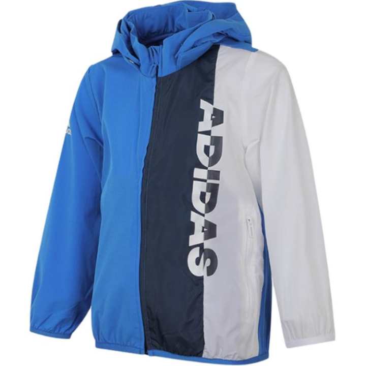 Adidas Adidas Jackets & Coats Blue/White Children Aged 3 7 Years Old