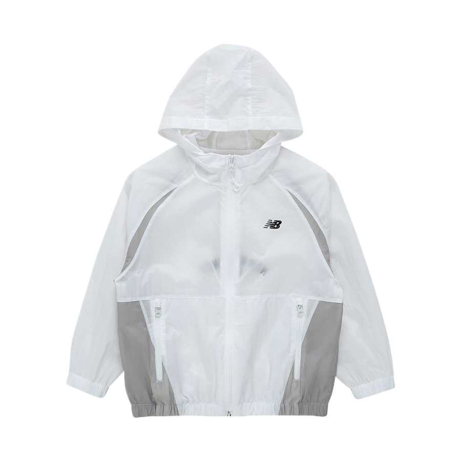 New Balance New Balance Jacket SS25 White Children Aged 3 7 Years Old
