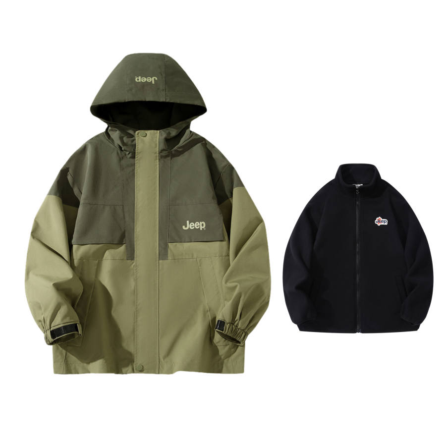 Jeep Jeep Grade School Jackets Hooded Moderate