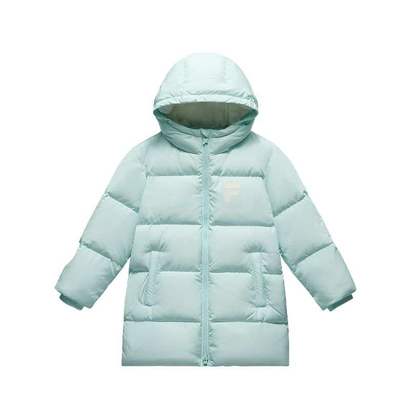 FILA KIDS Grade School Down Jackets Hooded Moderate