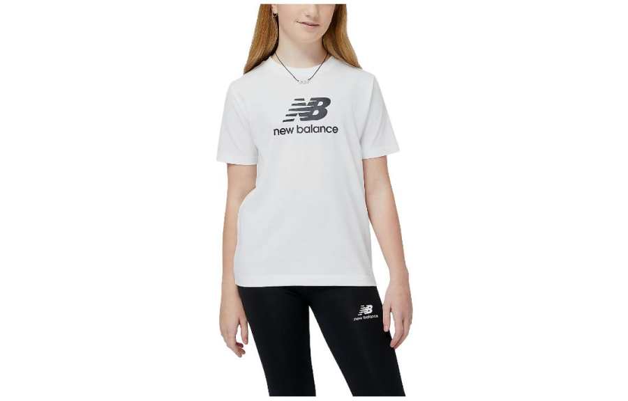 New Balance New Balance Kids T Shirts Crew Neck Moderate