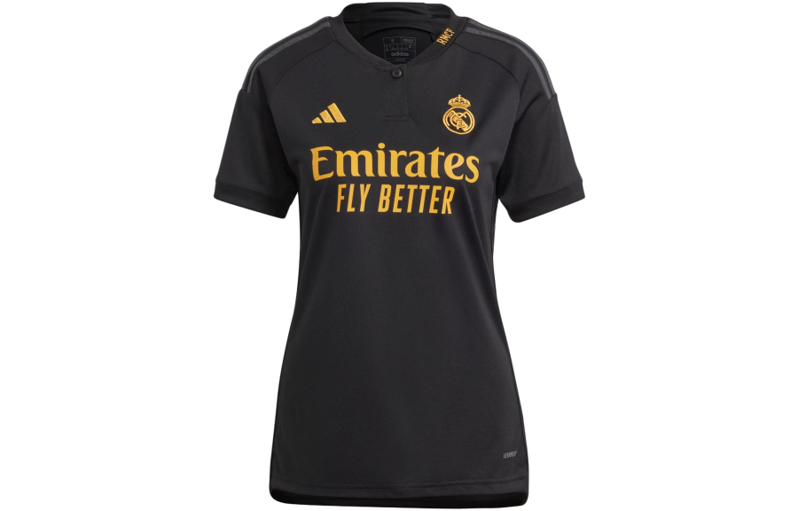 Adidas Adidas Real Madrid Real Madrid 23/24 Third Jersey Soccer Jersey Women's Black
