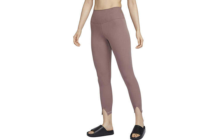 Nike Nike One Rib Sports Pants Women's Smoky Purple Red