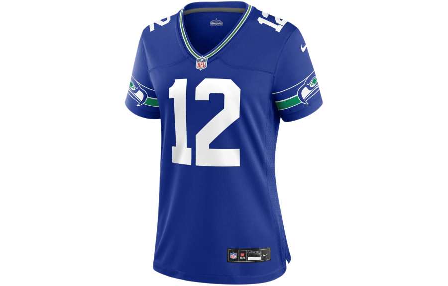 Nike Nike 12th Fan Seattle Seahawks Women's Nike Nfl Game Football Jersey