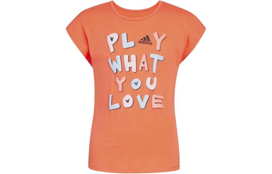 Adidas Adidas Kids T Shirts Crew Neck Moderate