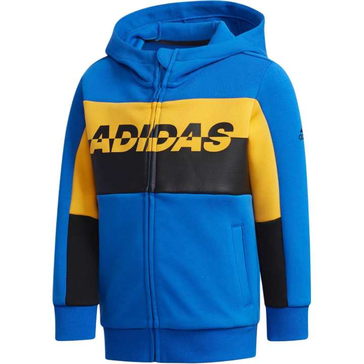 Adidas Adidas Jacket Blue/Gold/Black Children Aged 3 7 Years Old