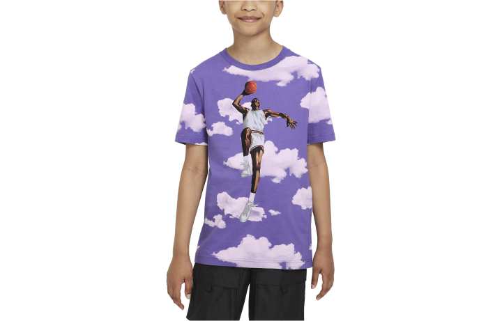Jordan Jordan Kids T Shirts Crew Neck Moderate