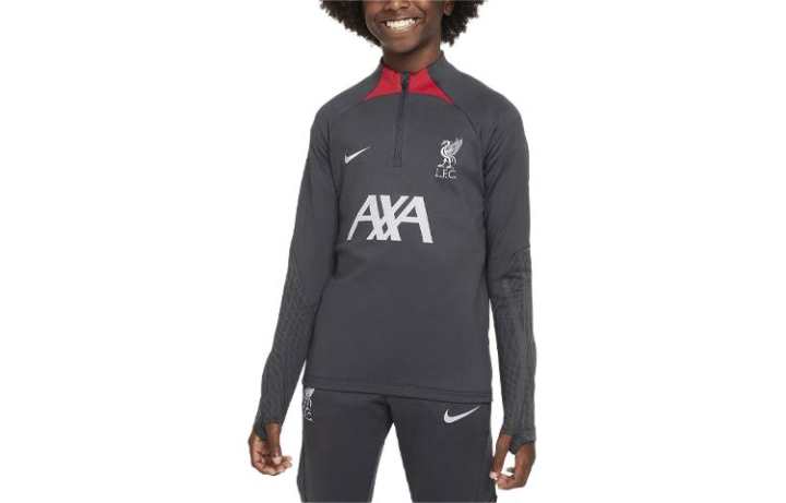 Nike Nike Liverpool F.C. Strike T Shirt Kids' Anthracite