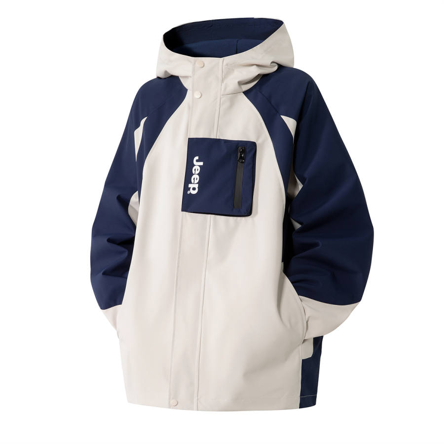 Jeep Jeep Grade School Jackets Hooded Thickened