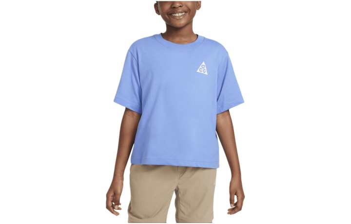 Nike Nike ACG T Shirt Blue Purple Kids'