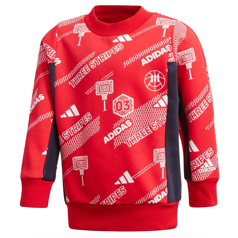 Adidas Adidas Kids Sweatshirts Crew Neck Moderate