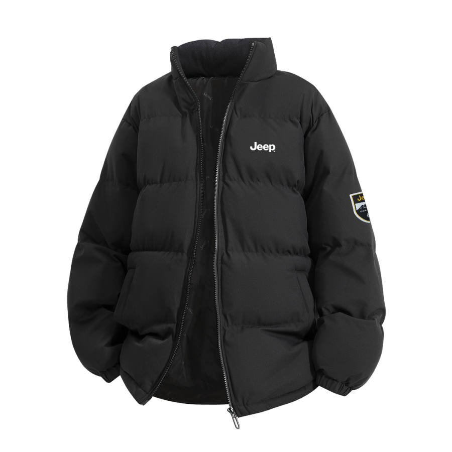 Jeep Jeep Grade School Padded Jackets Stand Collar Thickened