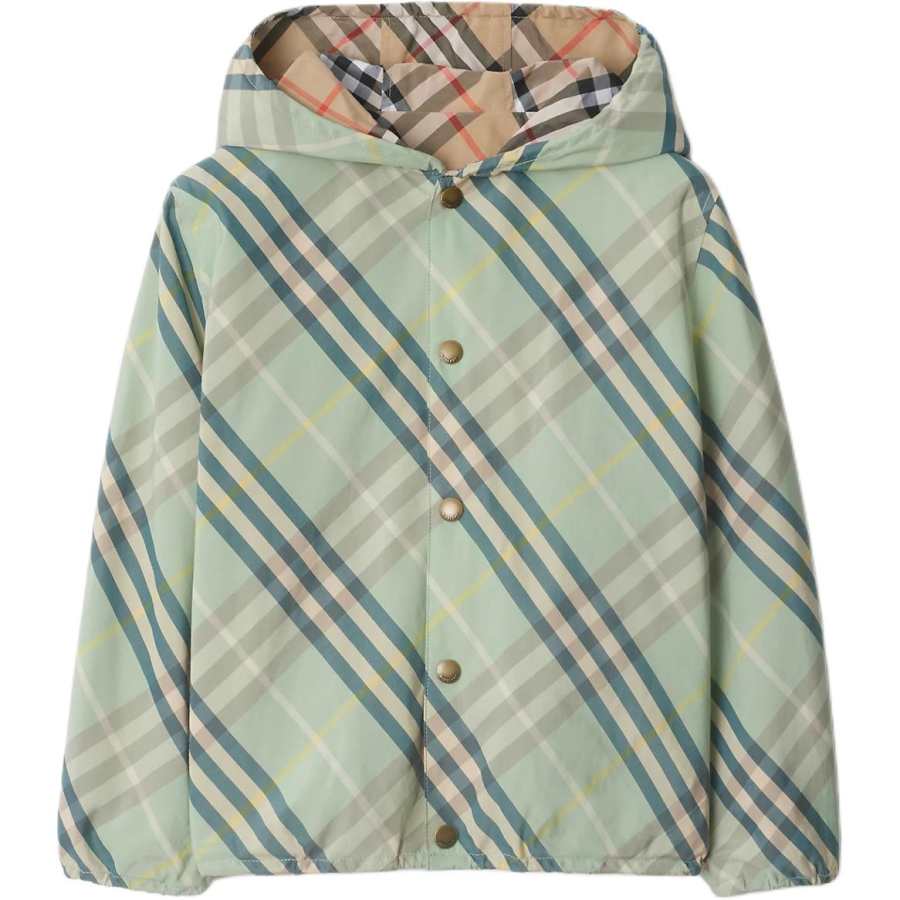 Burberry Jackets & Coats Light Green Kids'