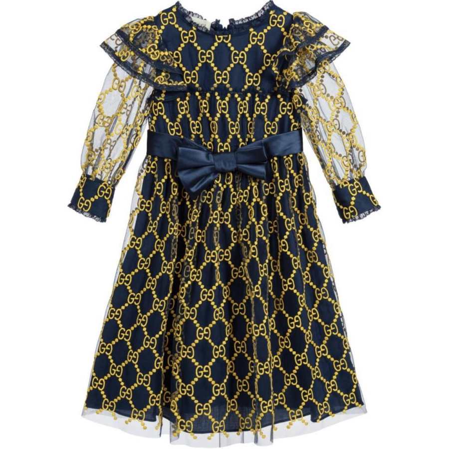 GUCCI Kids Dresses Crew Neck Moderate