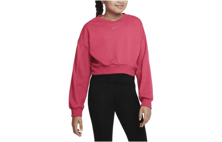 Nike Nike Sweatshirt Yoga Dri FIT Rose Red Kids'