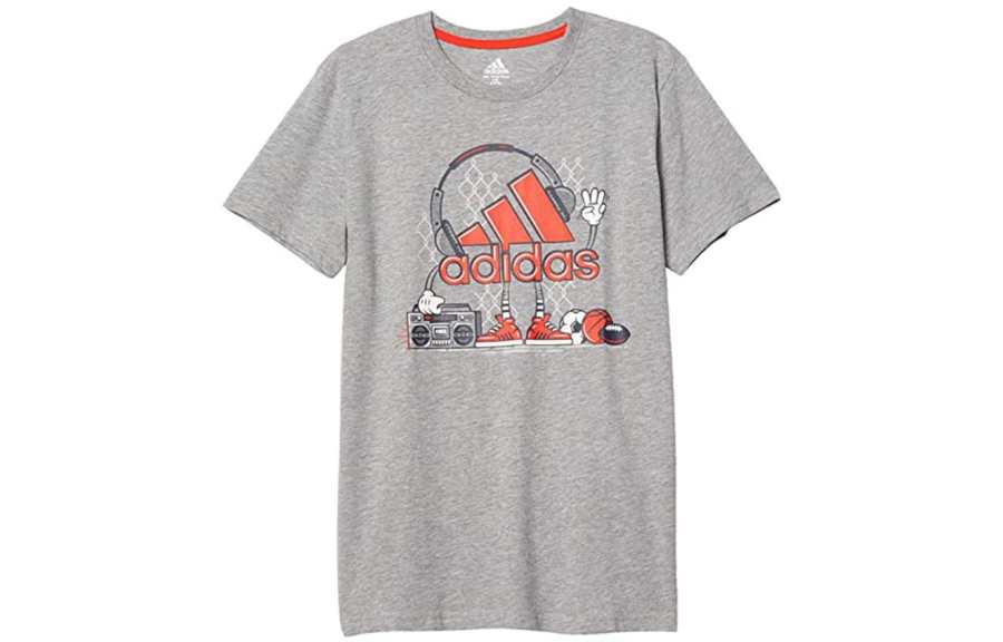 Adidas Adidas Kids T Shirts Crew Neck Moderate