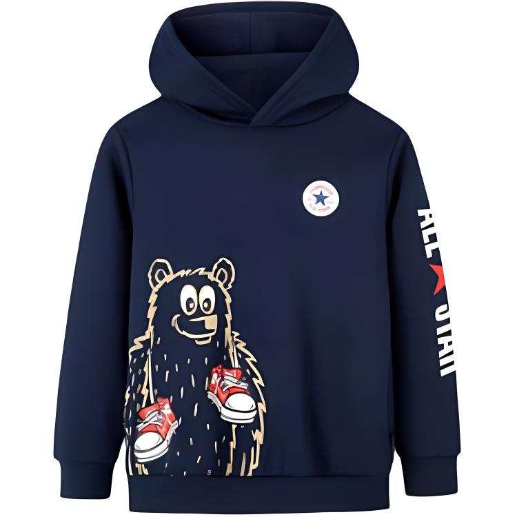 Converse Converse Kids Sweatshirts Hooded Moderate