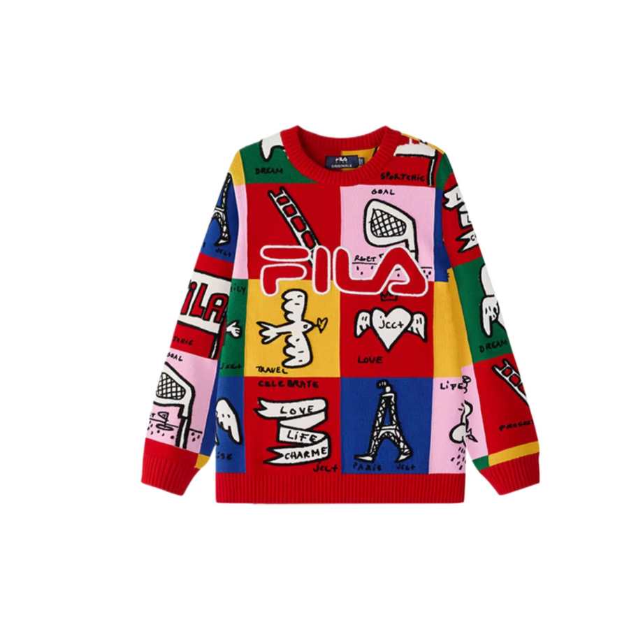 FILA KIDS Sweatshirt Legend Red Teenagers
