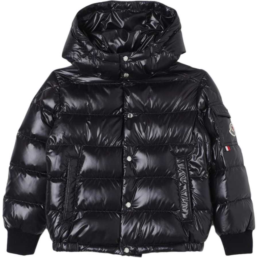 Moncler Moncler Down Jacket Marine Blue Kids'
