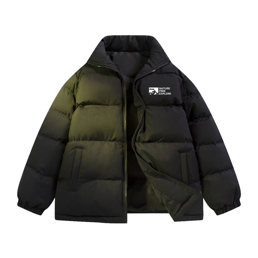 Jeep Jeep Grade School Padded Jackets Stand Collar Thickened