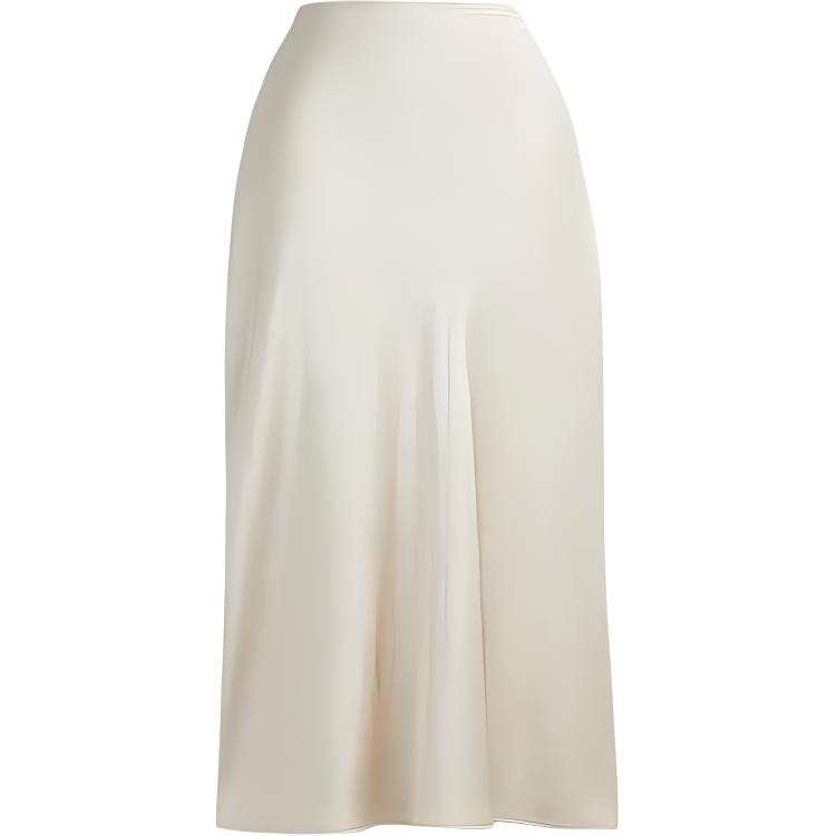 COACH SS24 Casual Long Skirt Women's Cream