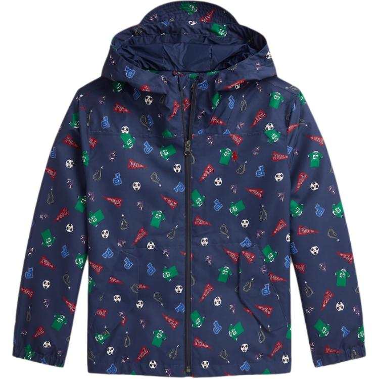 Polo Ralph Lauren Jackets & Coats FW24 Dark Blue Kids'