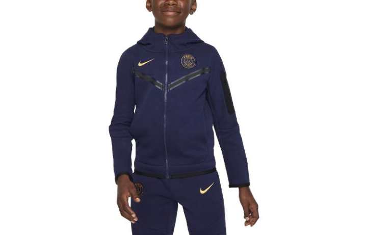 Nike Nike Sweatshirt Paris Saint Germain Tech Fleece Marine Blue Kids'