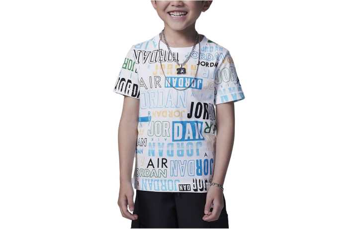Jordan Jordan Kids T Shirts Crew Neck Moderate