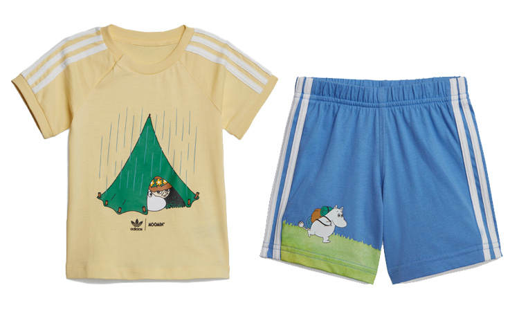 Adidas Originals Casual Sportswear MOOMIN Children Aged 3 7 Years Old