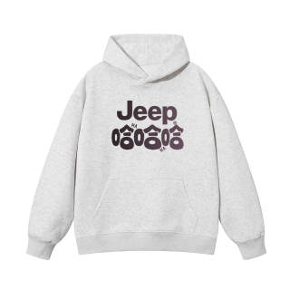 Jeep Grade School Sweatshirts Hooded Moderate