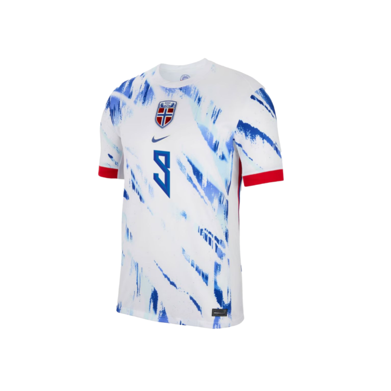 Nike Nike Norway Women's Team 2024/25 Stadium Away T Shirt White Kids'
