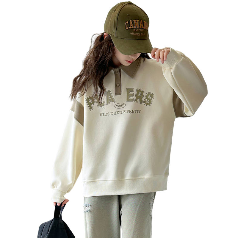 Lanza Lanza Kids Sweatshirts Lapel Moderate