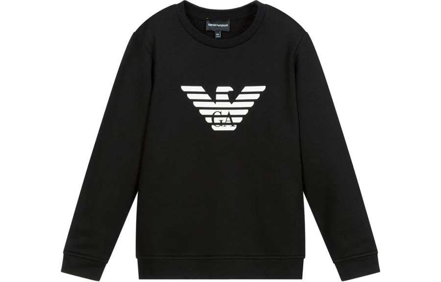 EMPORIO ARMANI Sweatshirt Black Kids'