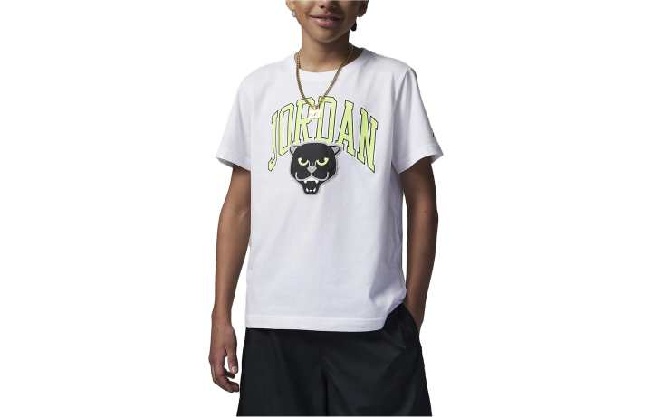 Jordan Jordan Kids T Shirts Crew Neck Moderate