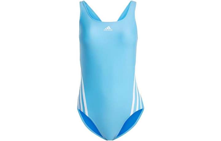 Adidas Adidas 3 Stripes Swimsuit One piece Swimsuit Women's Blue