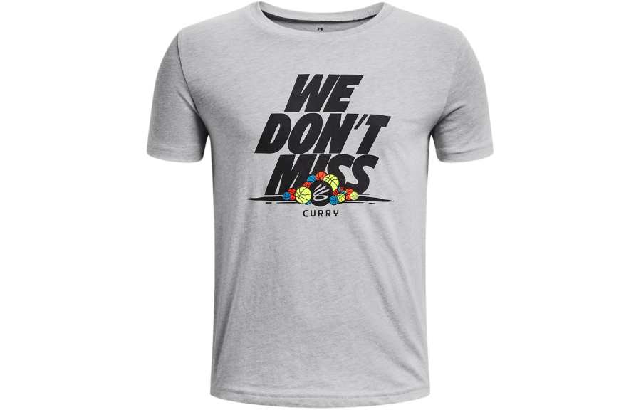 Under Armour Curry We Don't Miss T Shirt Kids' Gray