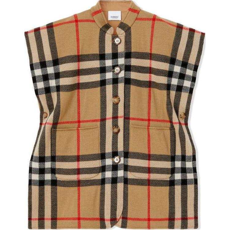 Burberry Cloak FW22 Camel Kids'