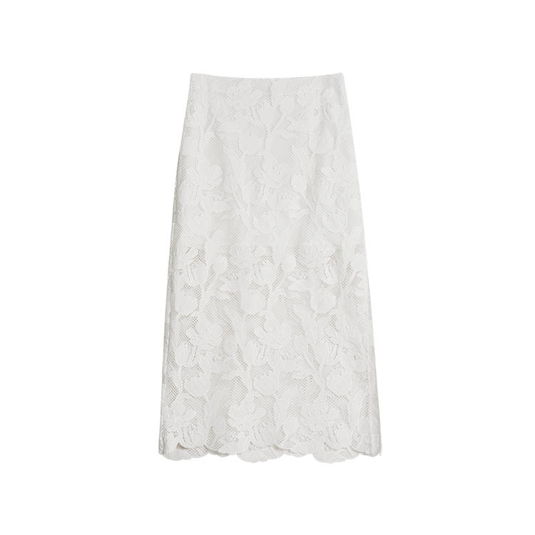 ELLE Casual Short Skirts Women's White