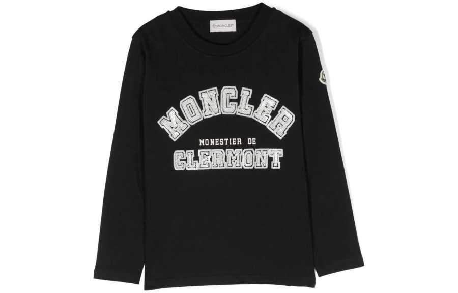 Moncler Kids T Shirts Crew Neck Moderate