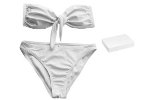 Visual Mood Swimsuit Set Women's White